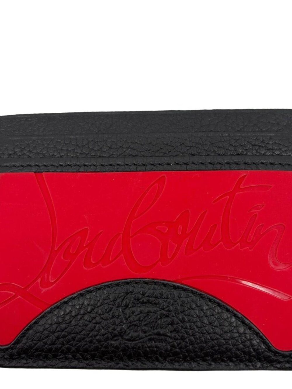 Christian Louboutin Kios Leather Wallet Black